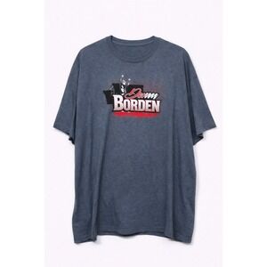 Devon Borden Racing T-Shirt Motorsport Sprint Car Americana Graphic Tee Men's 3X